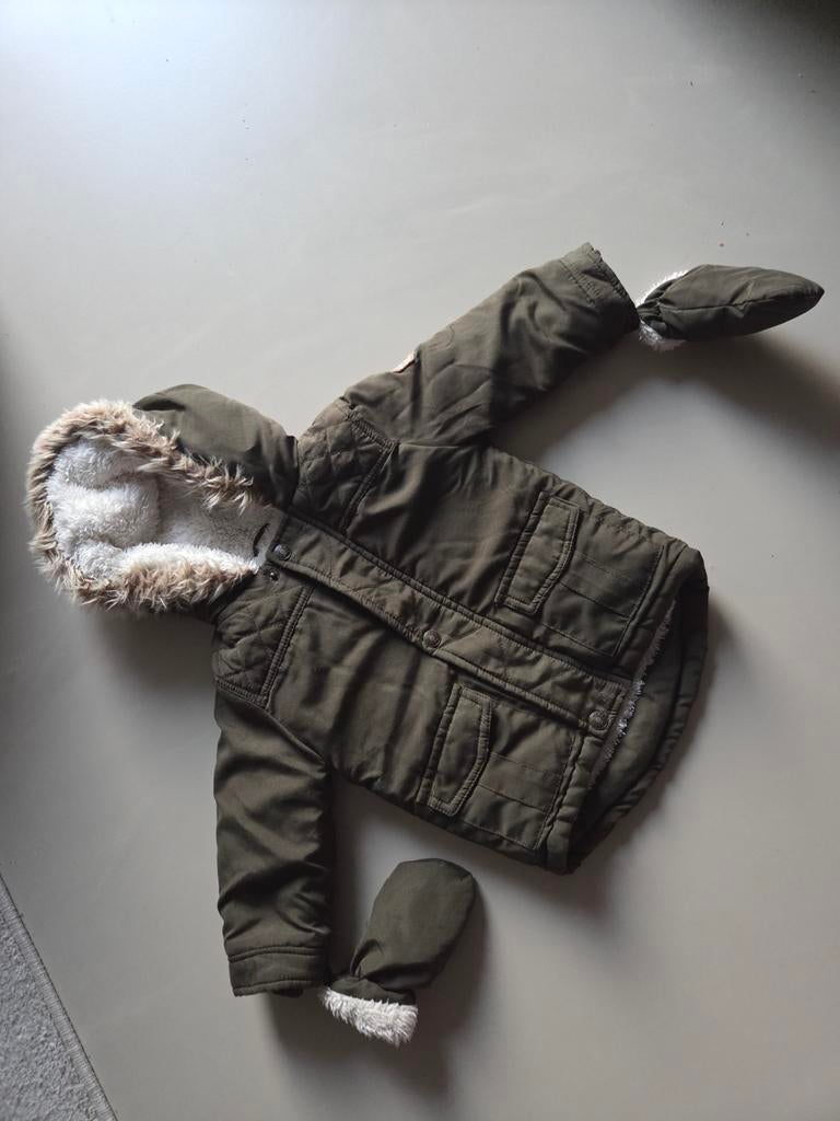 Zeeman winterjas maat 80 met wantjes, Zeeman, Gebruikt, Jongetje of Meisje, Ophalen of Verzenden