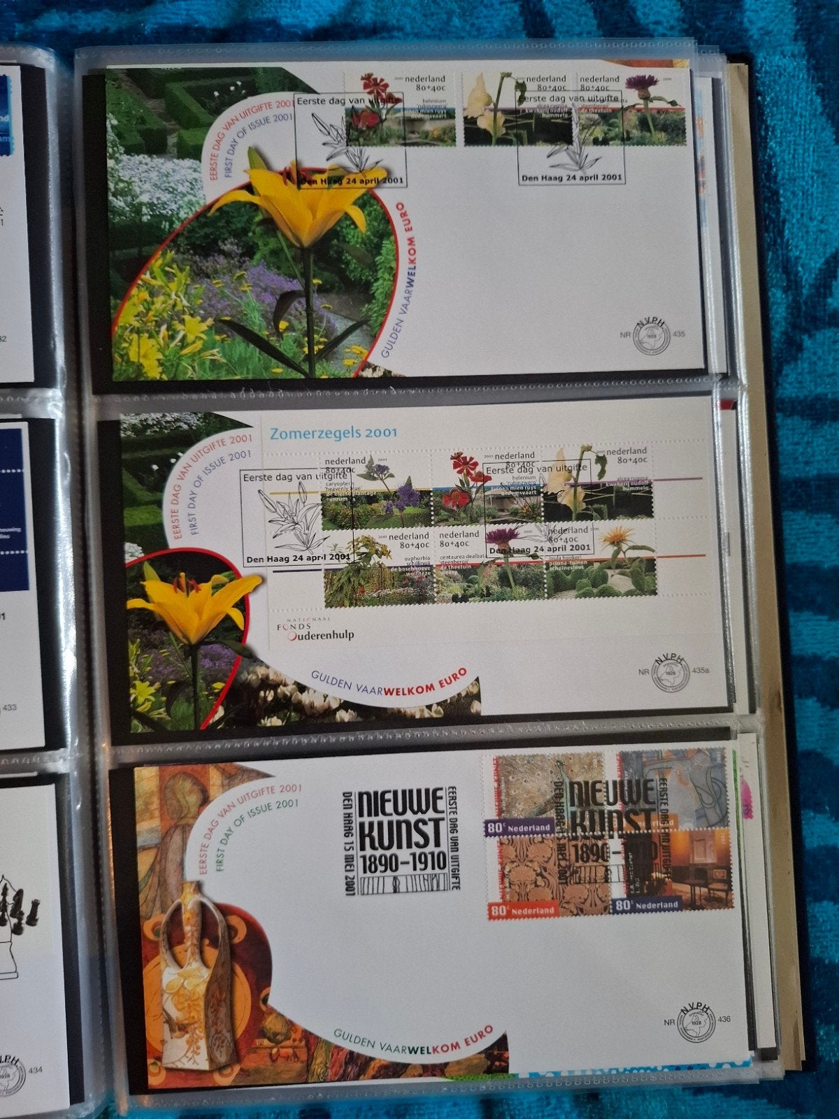 1028 Davo FDC Nederland 1994/2000 Nette staat Album (3/3), Ophalen of Verzenden, Onbeschreven, Nederland