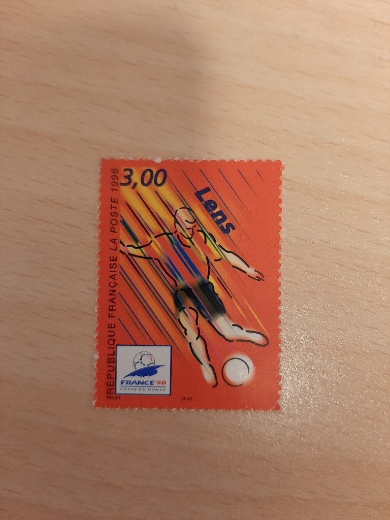 Frankrijk voetbal Lens, Verzenden, Postfris