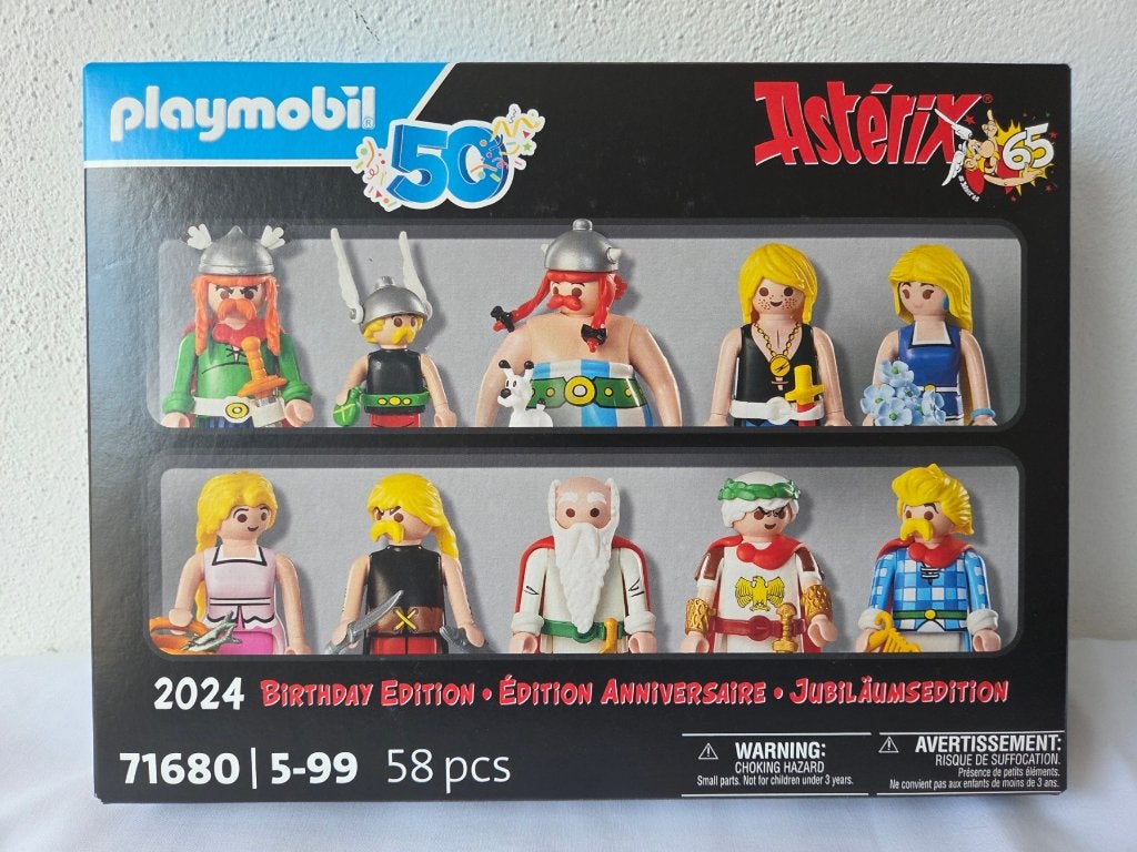 Playmobil Asterix Set 71680 Ten Figures 50th Birthday, Ophalen of Verzenden, Nieuw