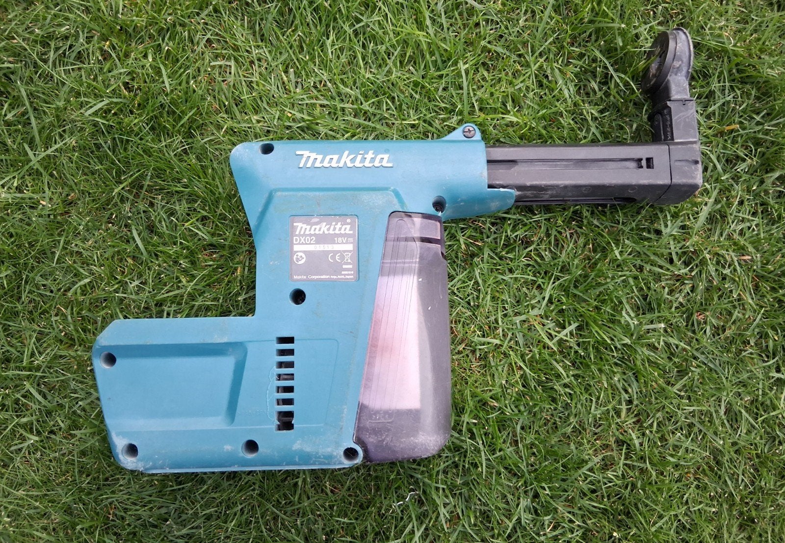 Makita DX02 18V stofafzuiging – defect / onderdelen, Ophalen of Verzenden, Gebruikt