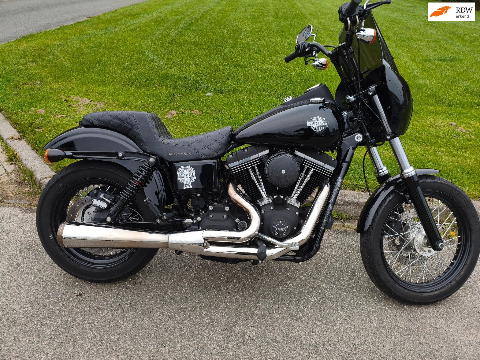 Harley Davidson 103 FXDB Dyna Street Bob 2016 club style, 1688 cc, Chopper, Meer dan 35 kW, Handgeschakeld