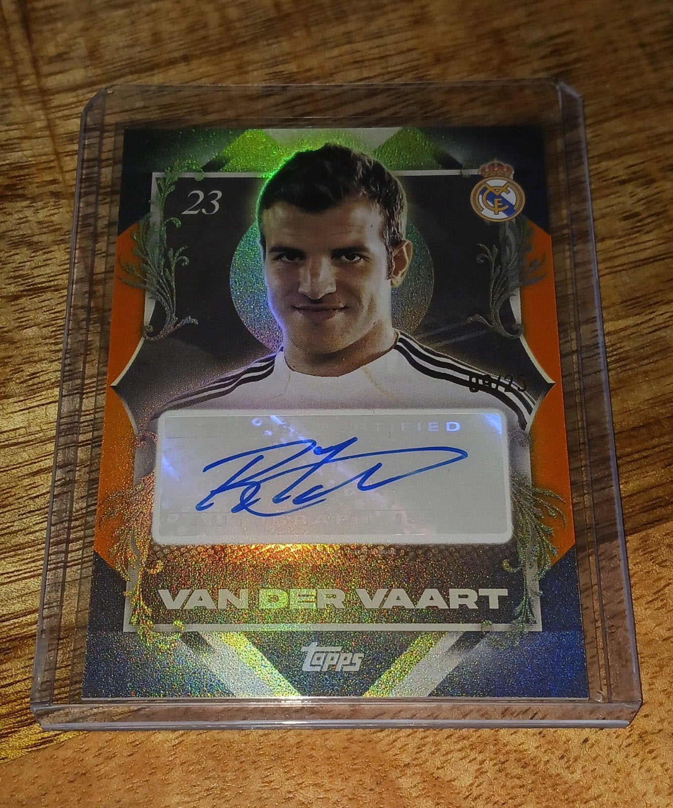 Rafael van der Vaart /  Topps- Handtekening ~ 09/25, Verzamelen, Sportartikelen en Voetbal, Ophalen of Verzenden, Nieuw, Buitenlandse clubs