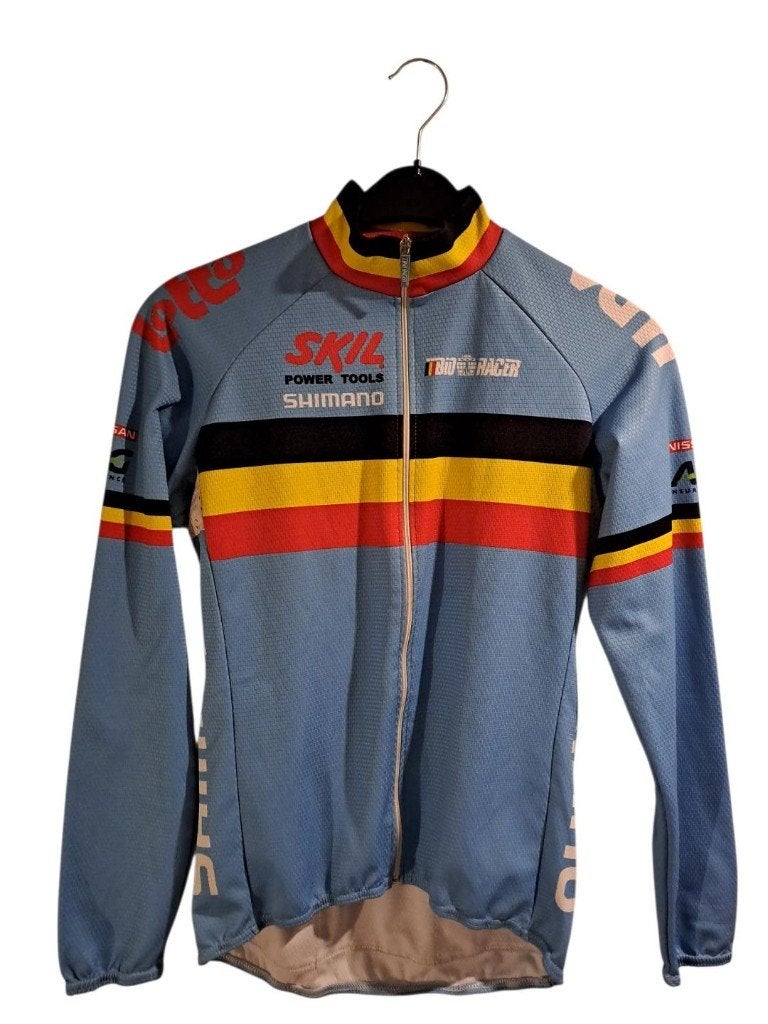 Wielershirt Nationaal Team België Skil Shimano 2010, Fietsen en Brommers, Fietsaccessoires | Fietskleding, Gebruikt, Bovenkleding