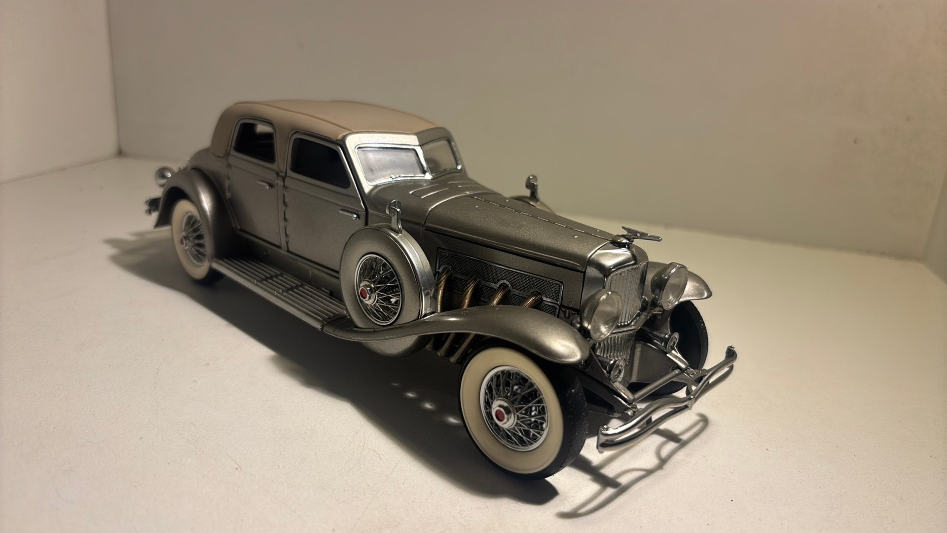 Duesenberg sj twenty grand 1933 franklin mint 1.24, Overige merken, Ophalen of Verzenden, A, A