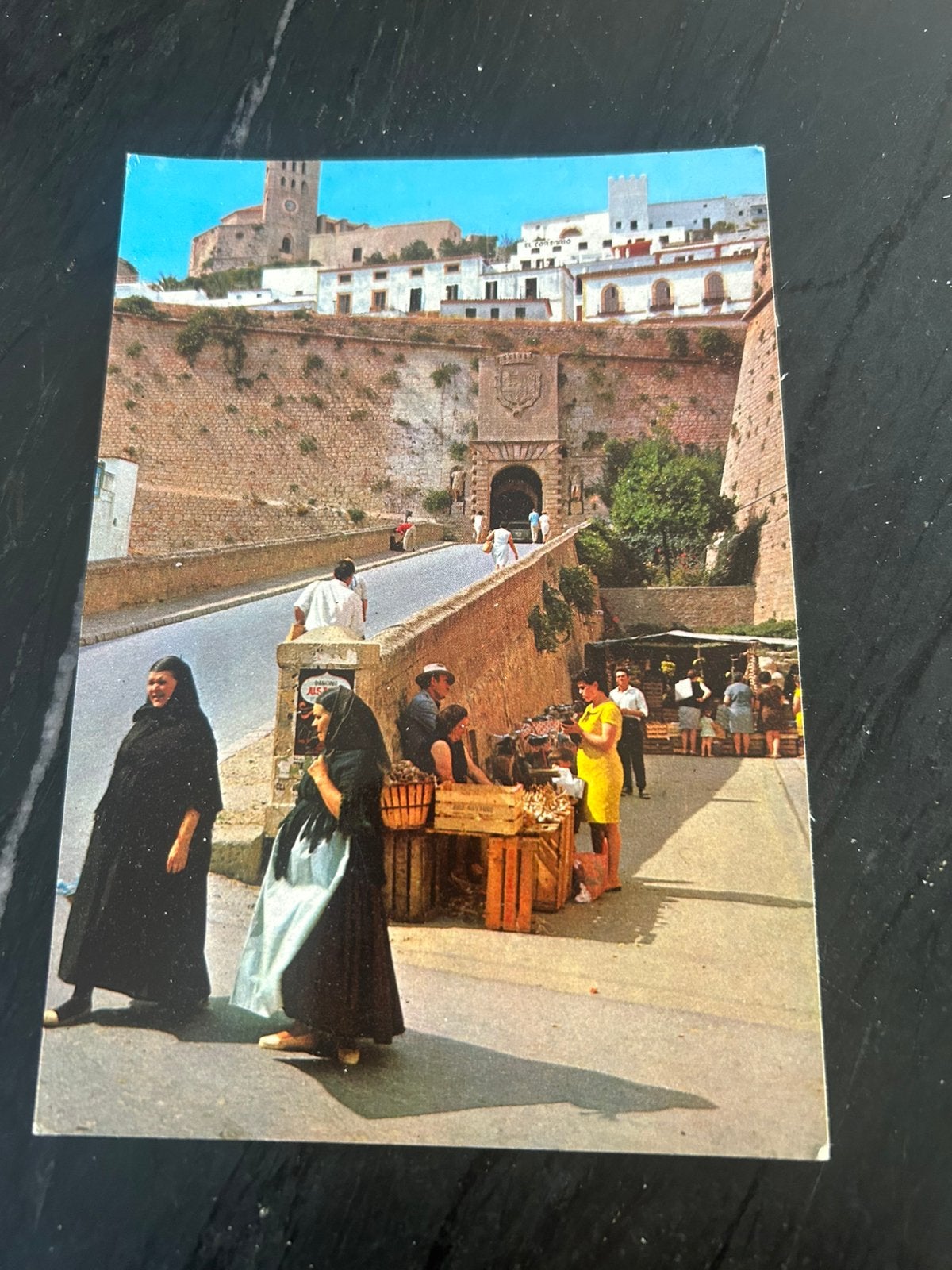 IBIZA Spanje jaren ‘70, Verzamelen, Ansichtkaarten | Buitenland, Ophalen of Verzenden, 1960 tot 1980, Spanje