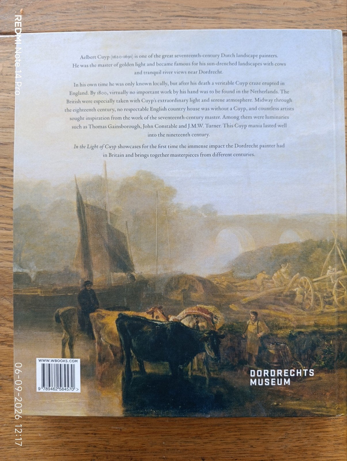 boek: In the Light of Cuyp: Aelbert Cuyp & Gainsbor Cons., Ophalen of Verzenden, Zo goed als nieuw, Schilder- en Tekenkunst