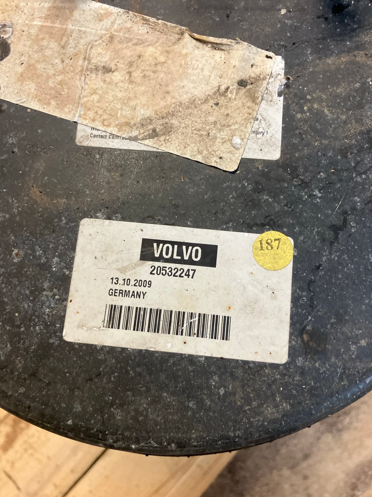 Twee Volvo luchtbalg 20532247 -Nieuw, Ophalen of Verzenden, Nieuw, Volvo