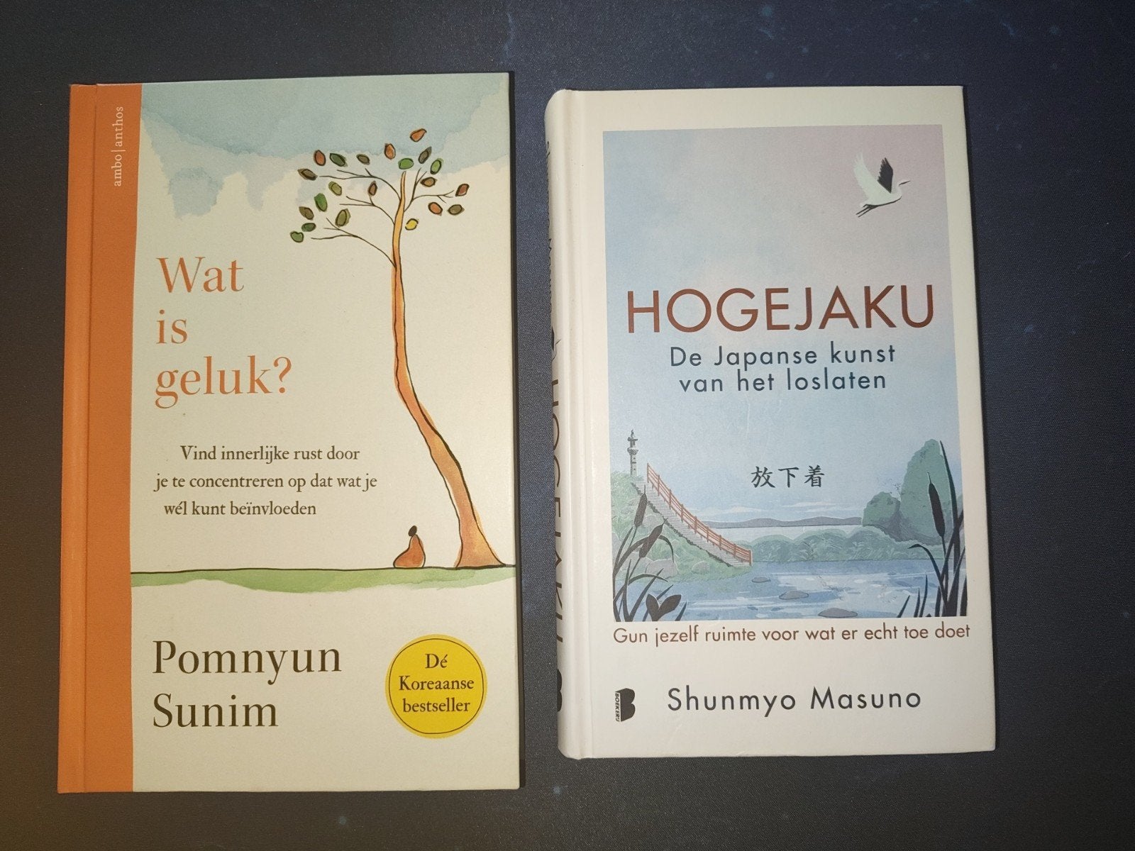 Wat is geluk? & Hogejaku (2 stuks), Boeken, Ophalen of Verzenden