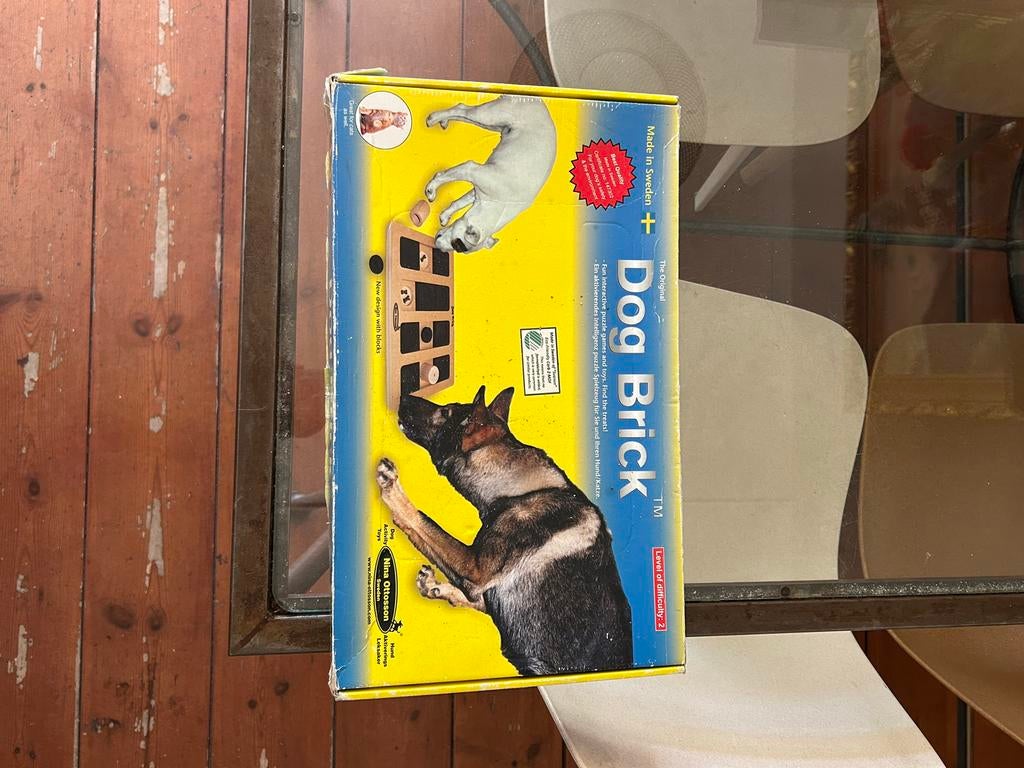 Twee stuks honden denkspellen, Ophalen of Verzenden, Gebruikt, Intelligentiespeelgoed