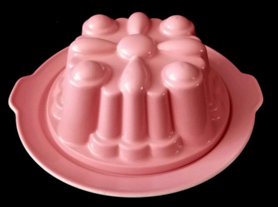 Petrus Regout Maastricht Roze Puddingvorm, Antiek en Kunst, Ophalen of Verzenden
