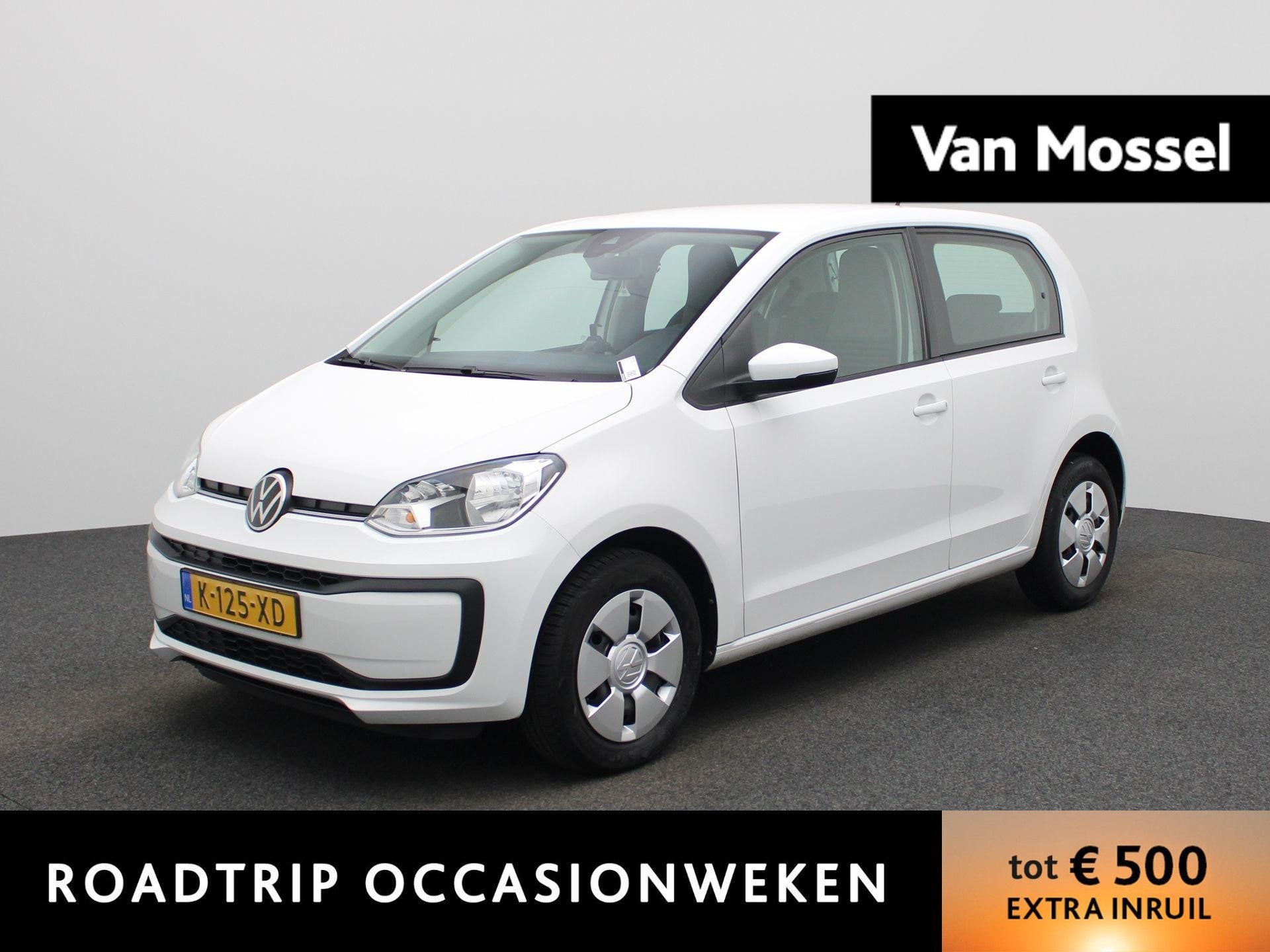 Volkswagen Up! 1.0 | BLUETOOTH | AIRCO | ELEKTRISCHE RAMEN V, Auto's, 12 maanden, Stof, Gebruikt, 4 stoelen