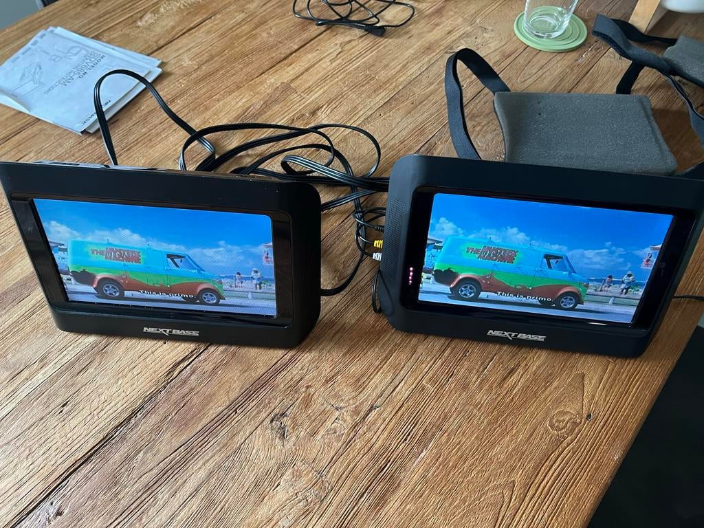 Nextbase SDV685-AM Portable DVD Speler 2 schermen., Draagbaar, Zo goed als nieuw, Ophalen, Overige merken