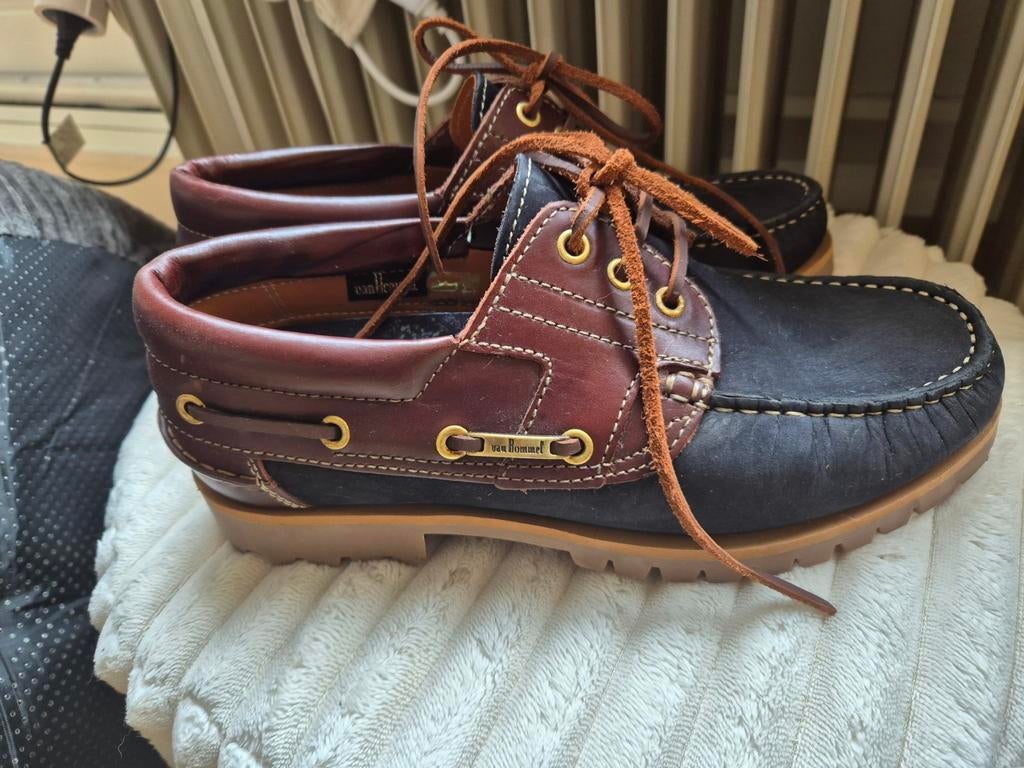 Van Bommel bootschoenen zgan, Bruin, Zo goed als nieuw, Van Bommel, Loafers