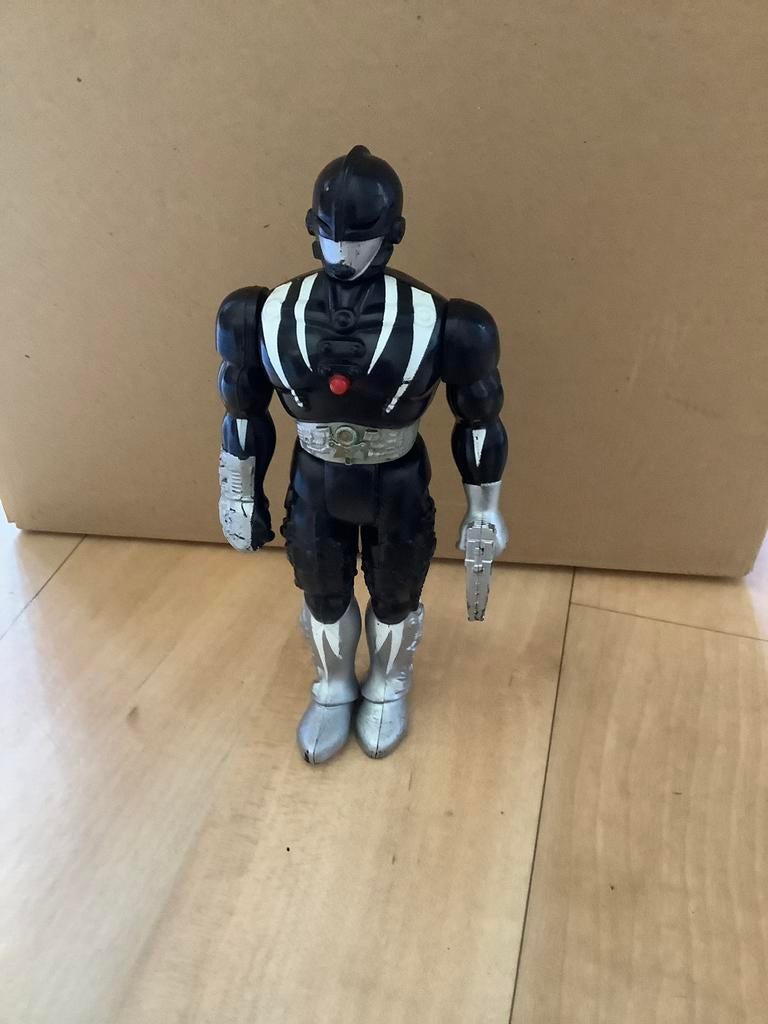 Zwarte power ranger 20 cm, G1, Ophalen of Verzenden, Gebruikt