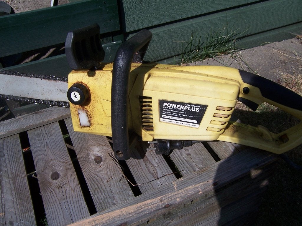 Kettingzaag, Tuin en Terras, Hand-tuingereedschap, Ophalen, Gebruikt, Overige soorten, POWERPLUS