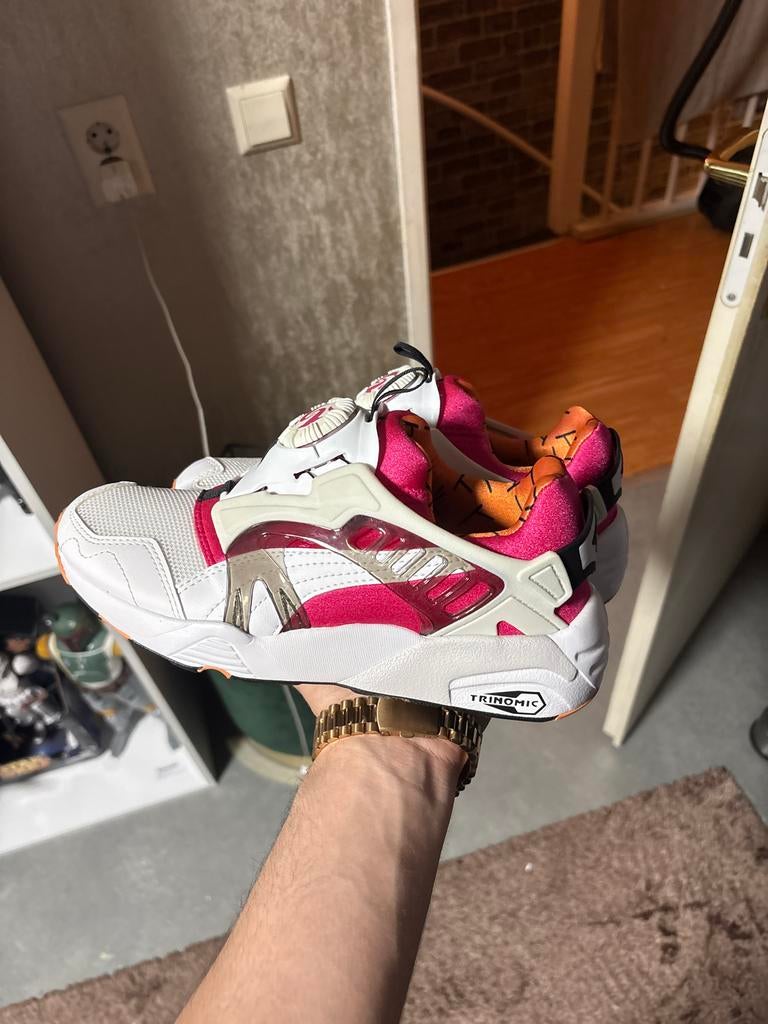 Nieuwe Puma Disc sneakers maat 37 - Wit/Roze, Kleding | Dames, Schoenen, Nieuw, Sneakers of Gympen, Wit, Ophalen of Verzenden