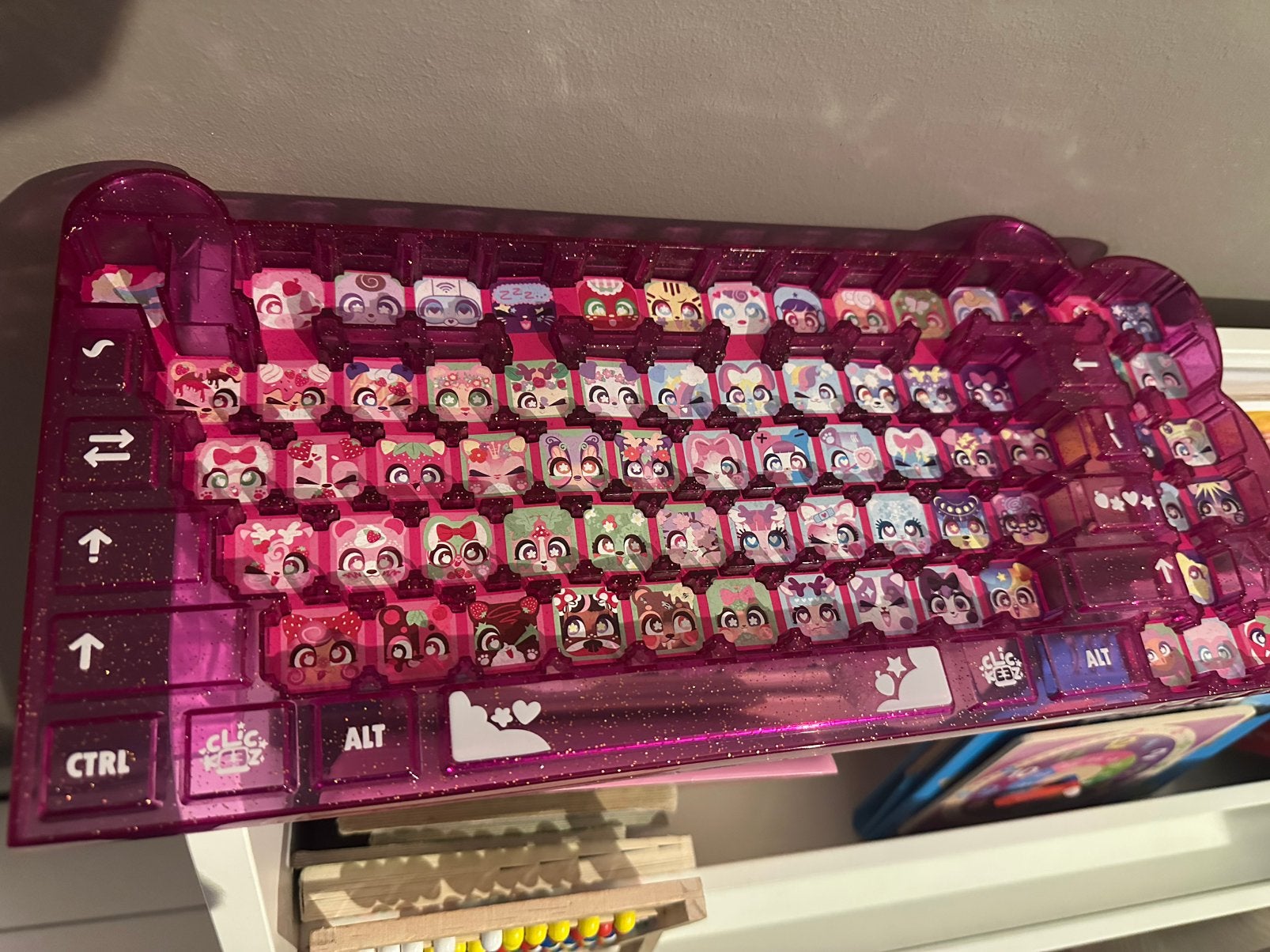 Clickeez Keyboard, Ophalen of Verzenden, Zo goed als nieuw