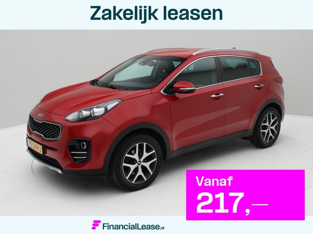 Kia Sportage 1.6 GDI DynamicLine Leder / 18'' / Origineel NL, Voorwielaandrijving, 4 cilinders, 132 pk, SUV of Terreinwagen