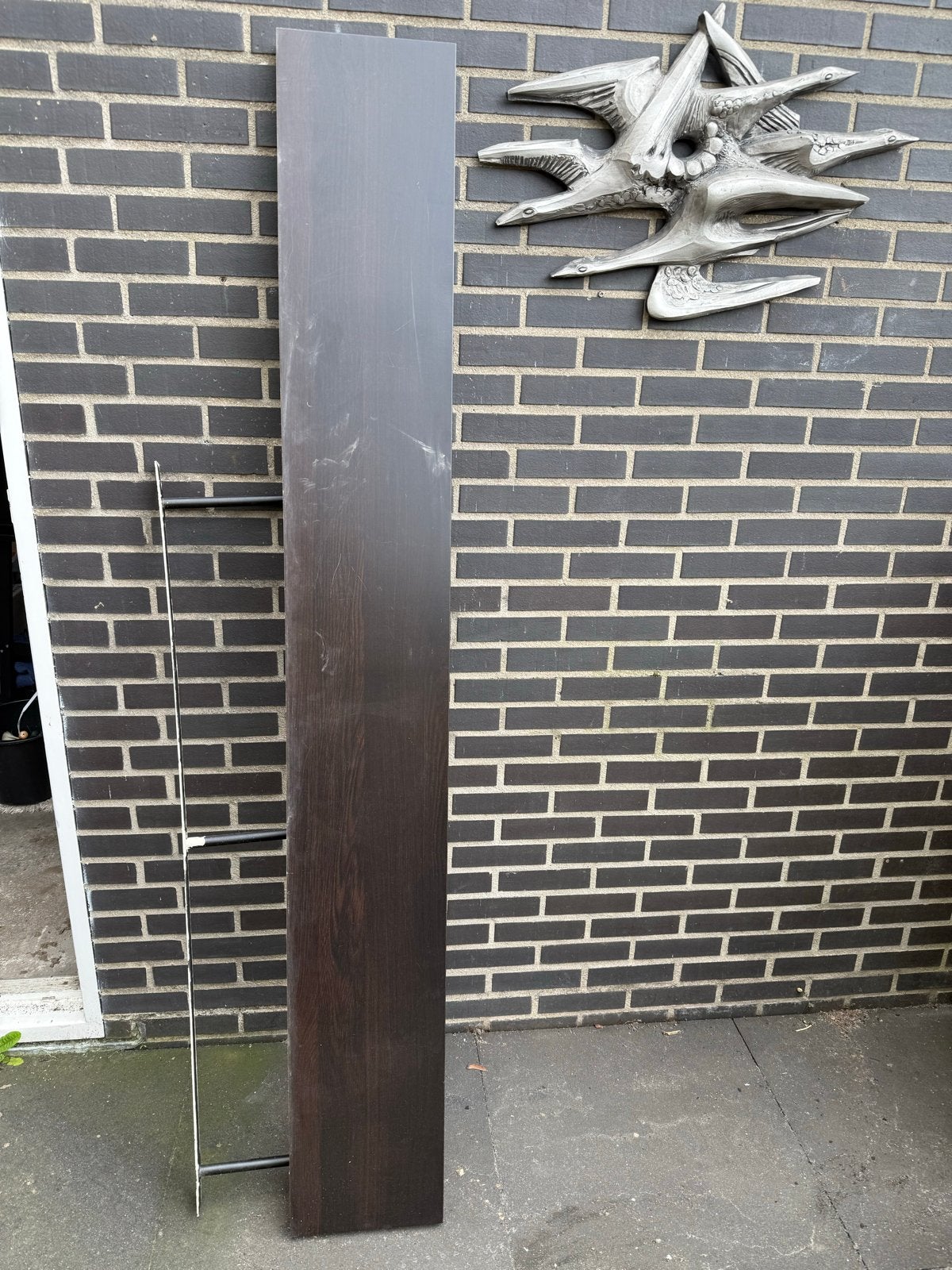 Ikea Lack wandplank 190x26 cm zwart-bruin, Ophalen, Gebruikt