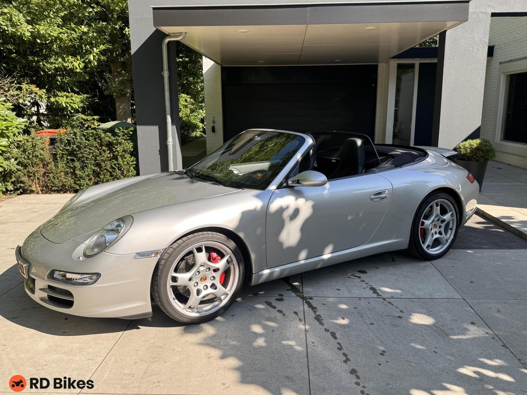 Porsche 911 Cabrio 997 3.8 Carrera S, Auto's, Automaat, Achterwielaandrijving, Gebruikt, Zwart