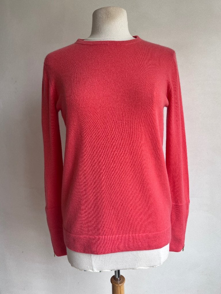 hoss cashmere trui maat L, Verzenden, Maat 42/44 (L), Zo goed als nieuw, Roze