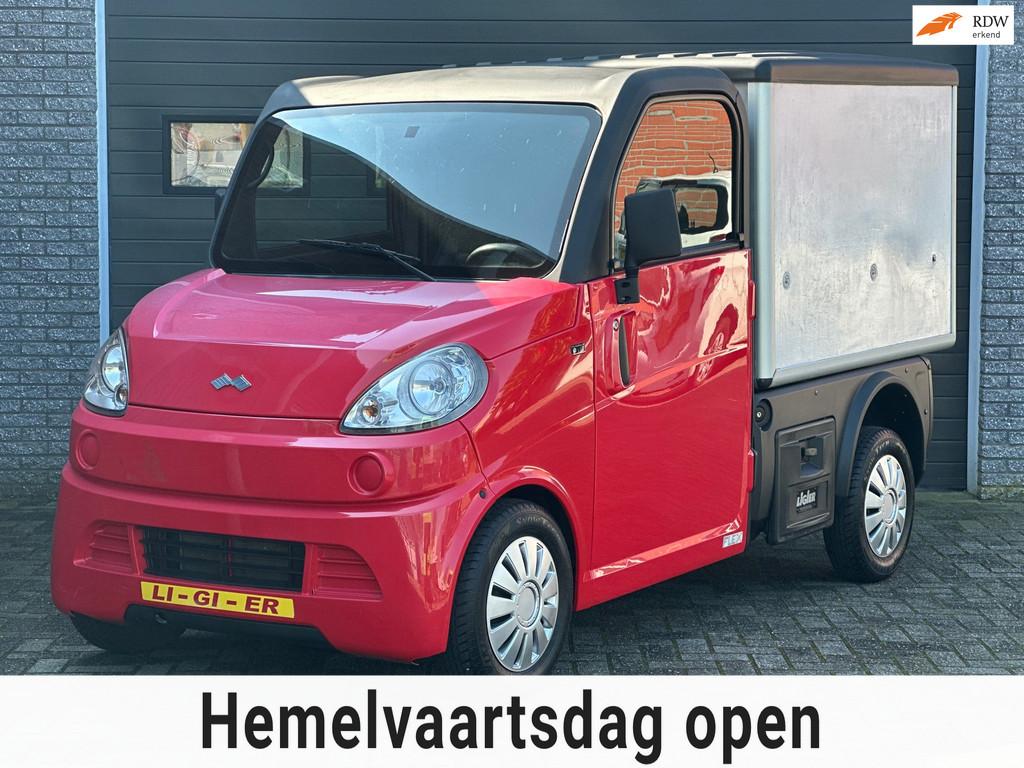 Ligier Flex Van Brommobiel 45km auto 2013 1eig Aixam D-Truck, Diversen, Brommobielen en Scootmobielen, Gebruikt, Ligier