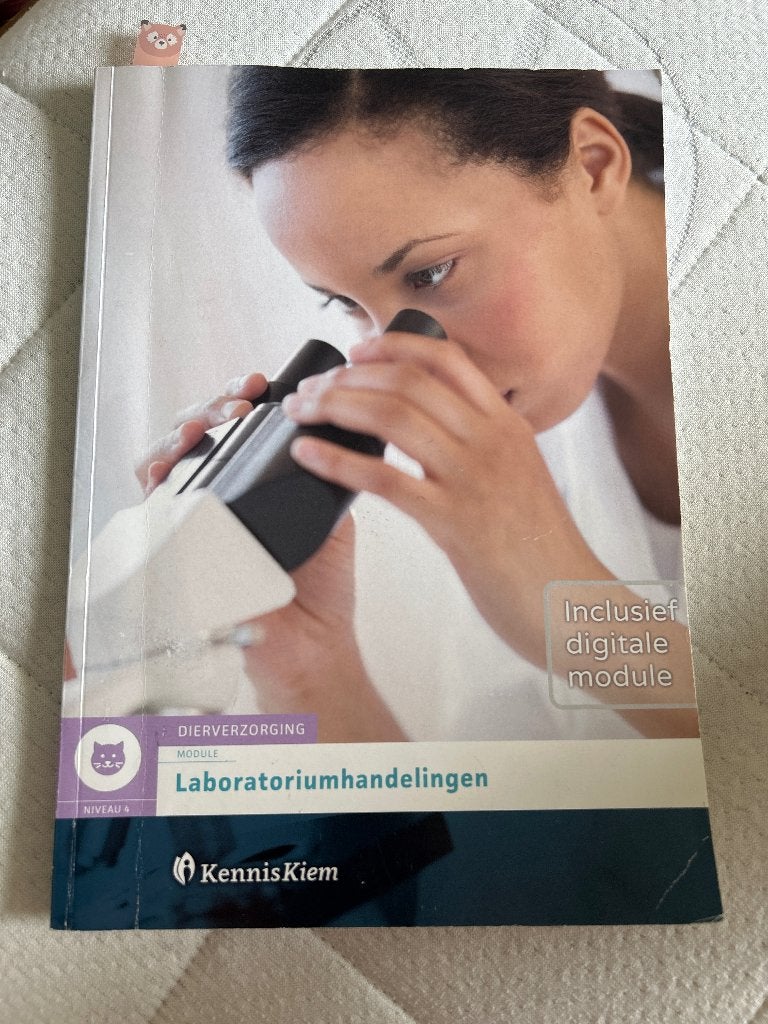 Laboratorium handelingen, Boeken, Schoolboeken, Ophalen of Verzenden, Zo goed als nieuw, Overige niveaus, Overige vakken