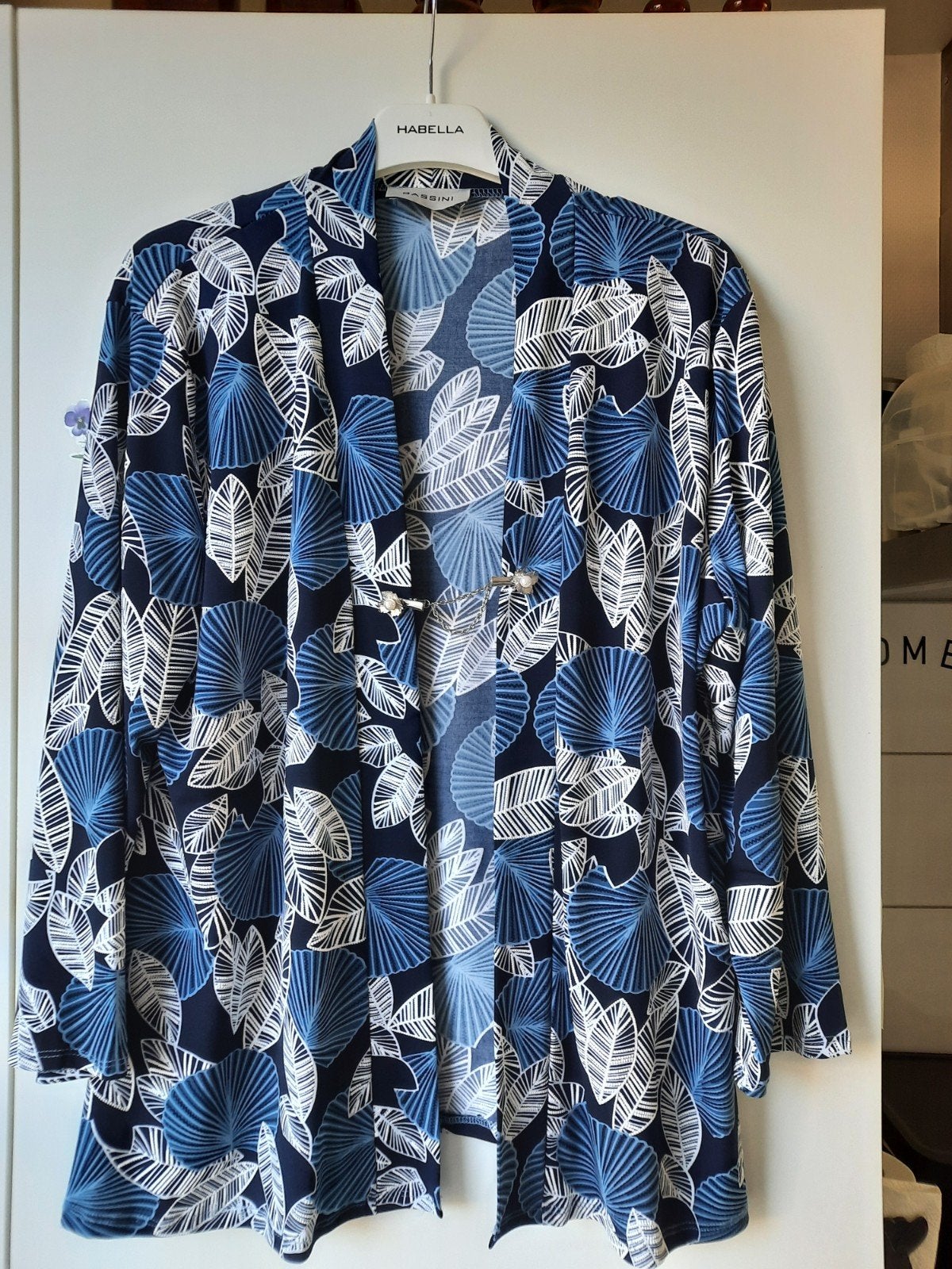 Heel goede over-blouse/jasje.mr 46, Verzenden, Zo goed als nieuw, Maat 46/48 (XL) of groter, Blauw