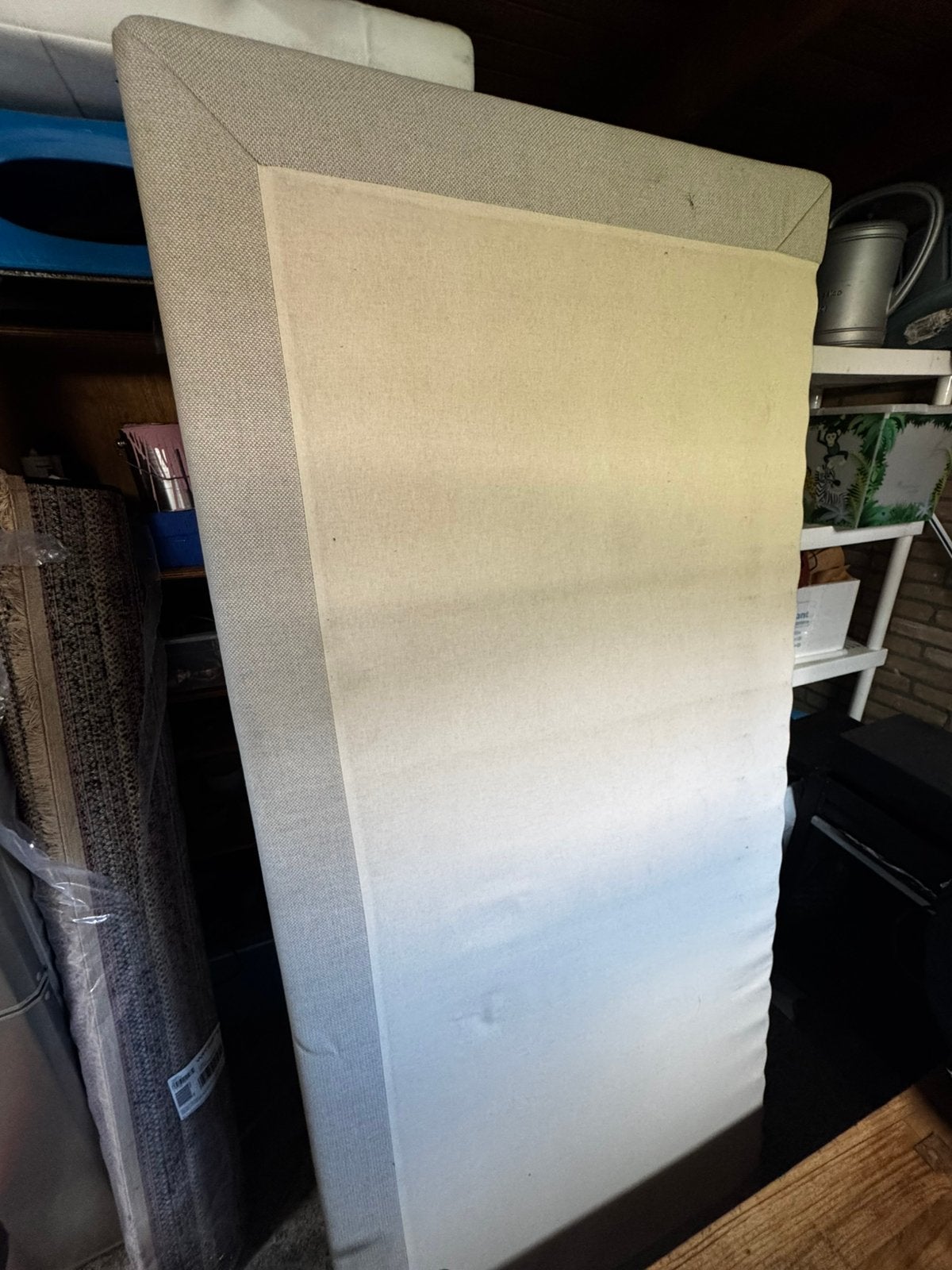 Gratis ophalen! Eenpersoons boxspring van Ikea!, Ophalen, Gebruikt, 90 cm, Eenpersoons