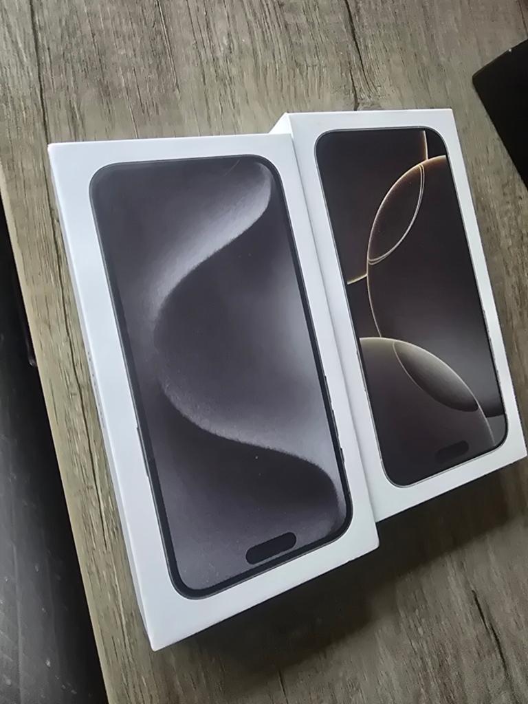 Iphone 16 pro max leeg dozen, Telecommunicatie, Mobiele telefoons | Apple iPhone, 512 GB, Ophalen of Verzenden, Zonder simlock