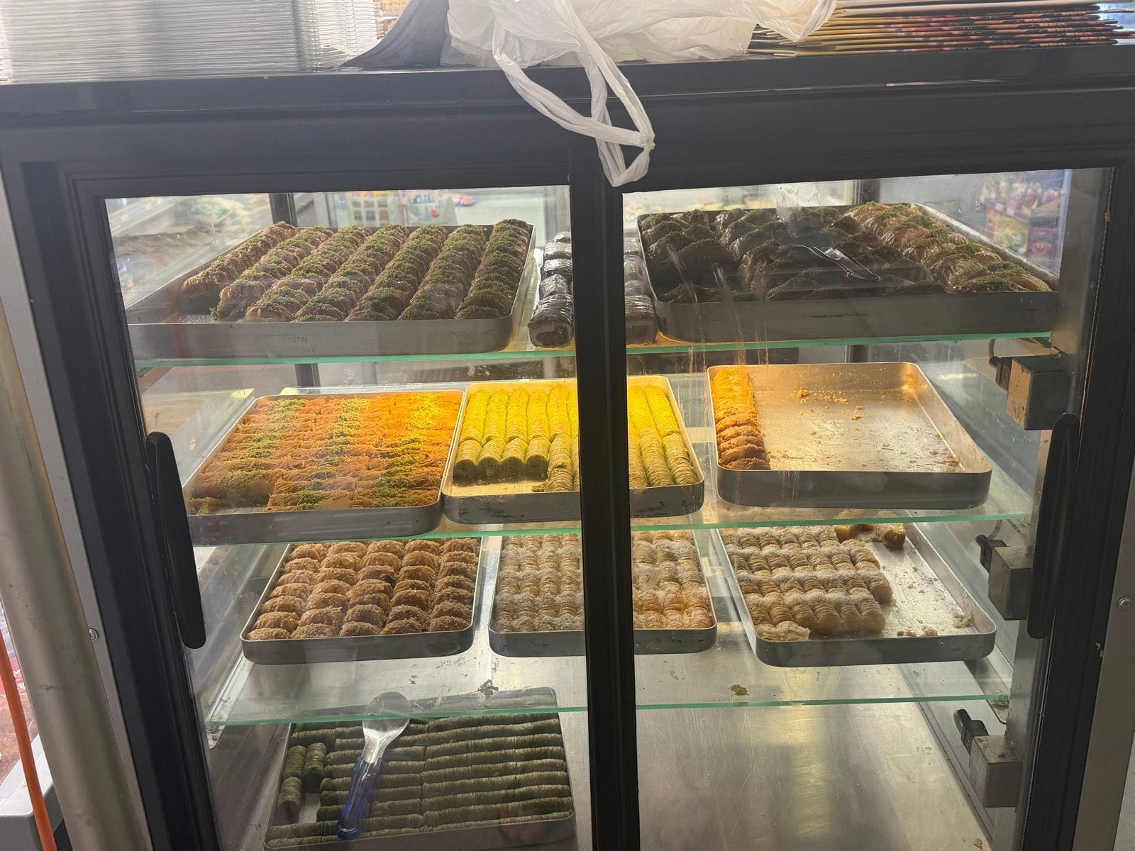 Luxe BG Horeca Gebaksvitrine / Baklavavitrine - Zeer Netjes, Ophalen, Gebruikt, Barinrichting