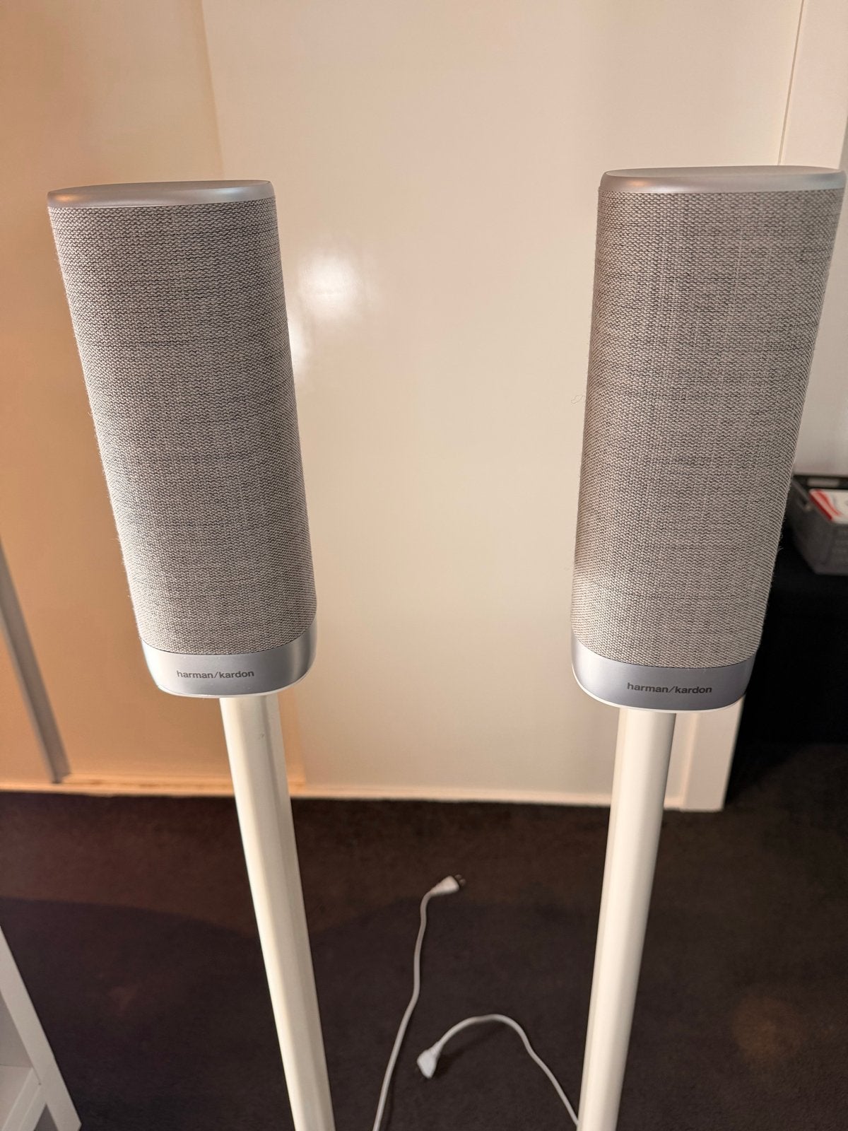 Harman Kardon Citation surround speakers met vebos standaard, Afstandsbediening, Ophalen of Verzenden, Zo goed als nieuw, 60 tot 120 watt