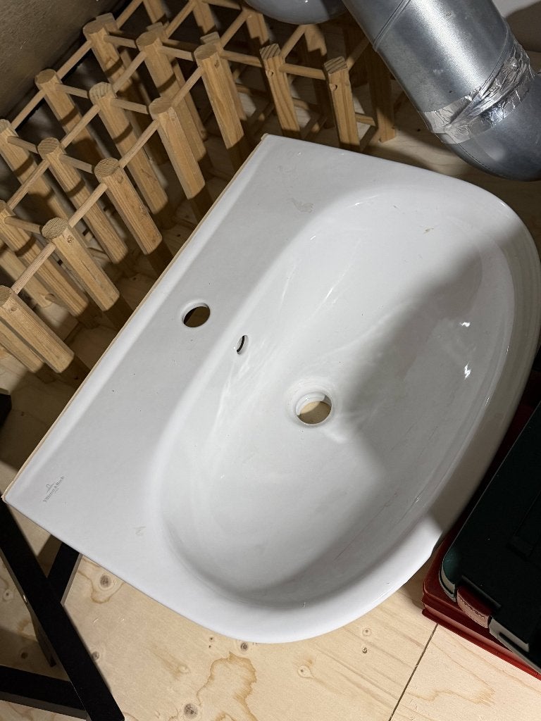Villeroy & Boch wastafel, Doe-het-zelf en Verbouw, Sanitair, Ophalen, Nieuw, Wastafel