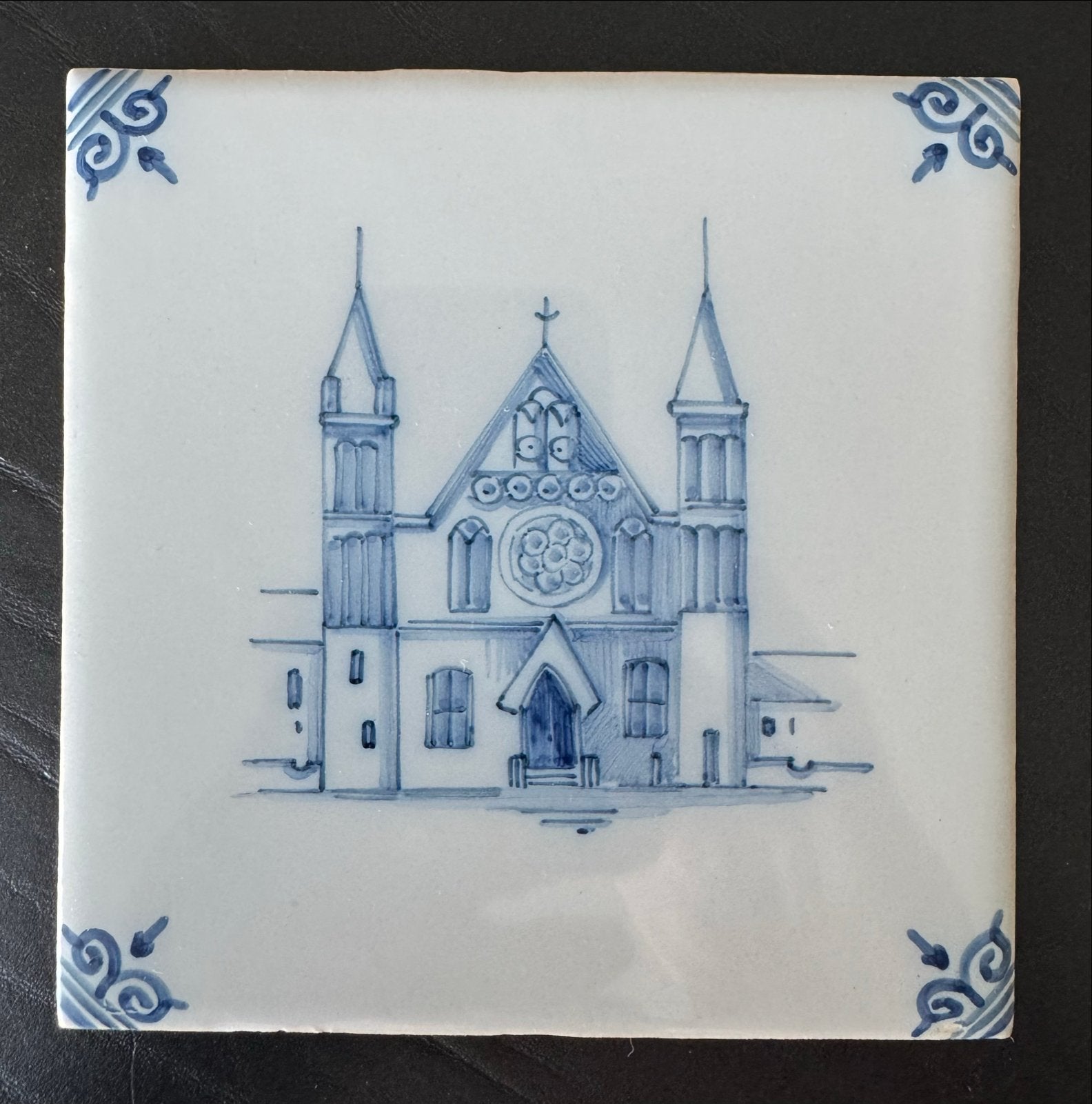 Herdenkingstegel ICC Den Haag 2003 met certificaat, Antiek en Kunst, Ophalen of Verzenden