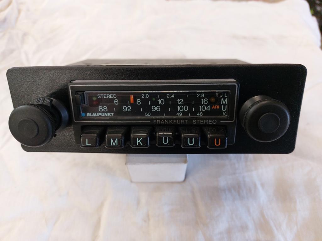 Vintage Blaupunkt Frankfurt Stereo., Auto diversen, Autoradio's, Ophalen of Verzenden