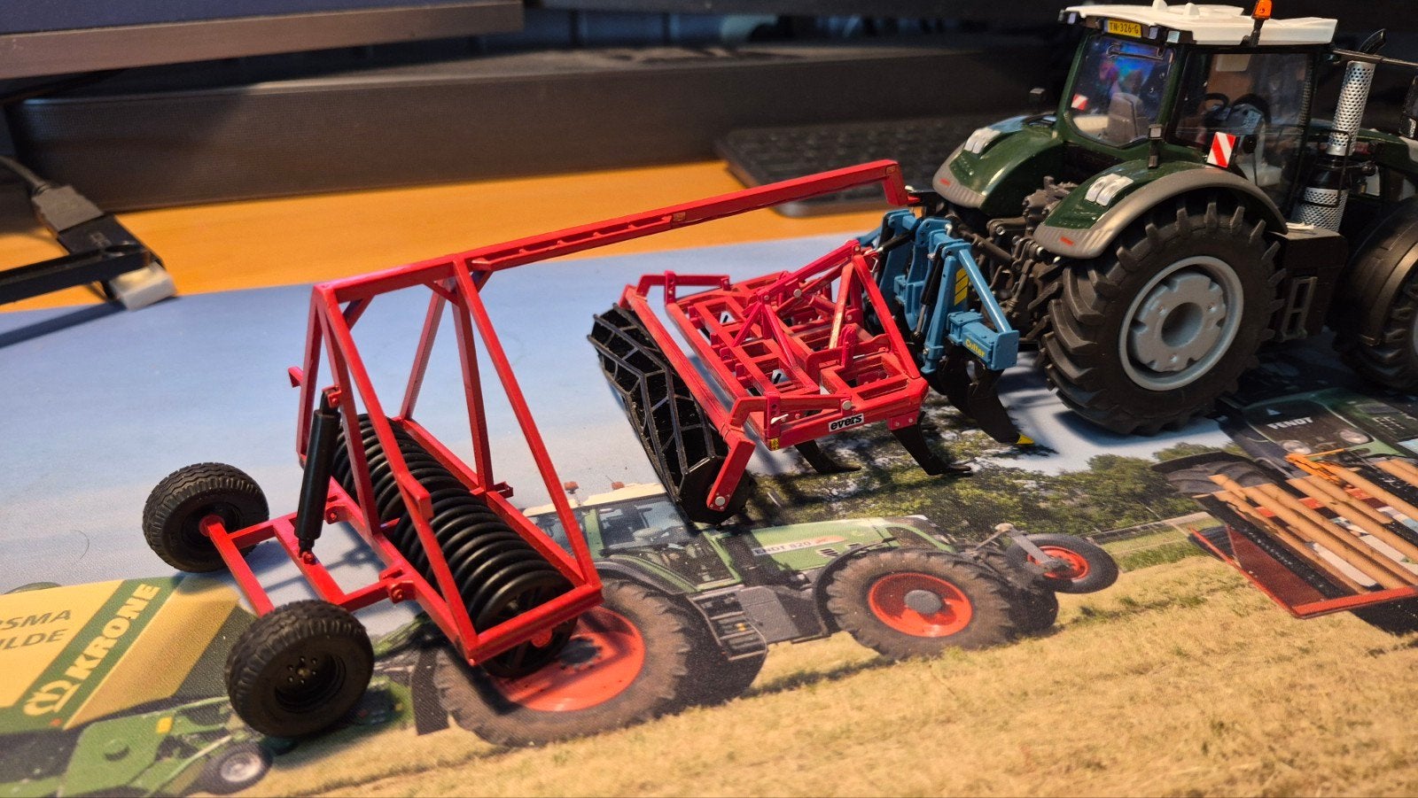 1:32 vorenpakker, Hobby en Vrije tijd, Modelauto's | 1:32, Ophalen, Tractor of Landbouw, Overige merken