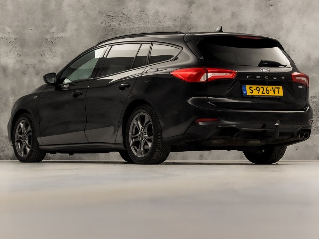 Ford FOCUS Wagon 1.0 EcoBoost ST Line X 155Pk (APPLE CARPLAY, Auto's, Ford, Stof, Gebruikt, Zwart, 19 km/l
