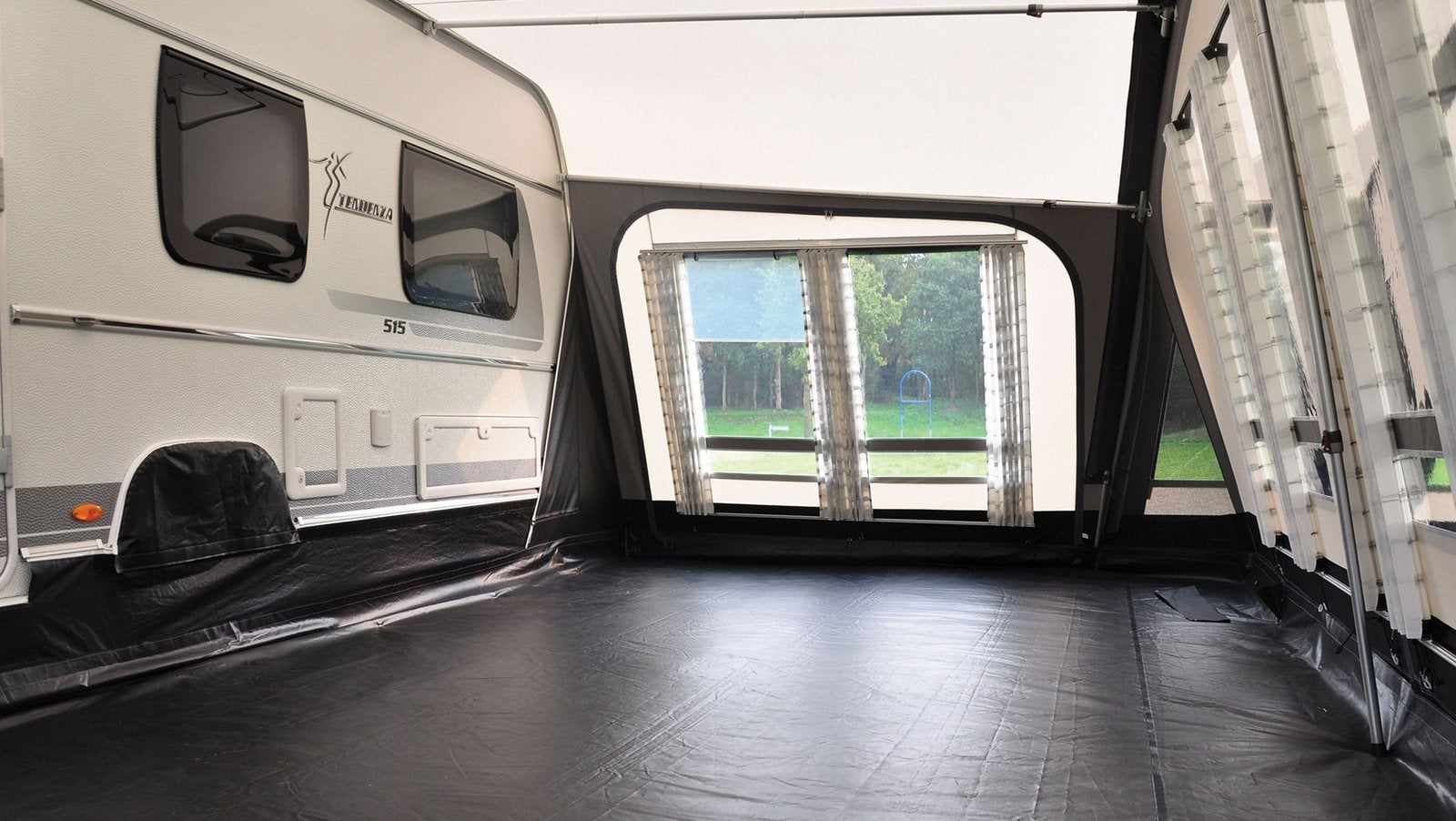 Kuipgrondzeil Unico Bologna 280 diep, Caravans en Kamperen, Caravan accessoires, Ophalen of Verzenden, Zo goed als nieuw