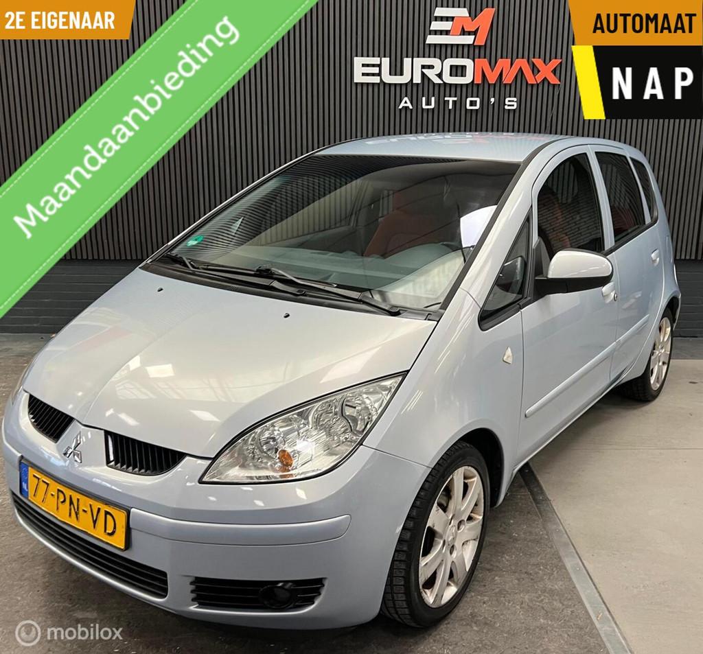 Mitsubishi Colt 1.5 2e Eigenaar - NAP - Automaat - Airco, Auto's, 970 kg, Stof, 4 cilinders, Blauw