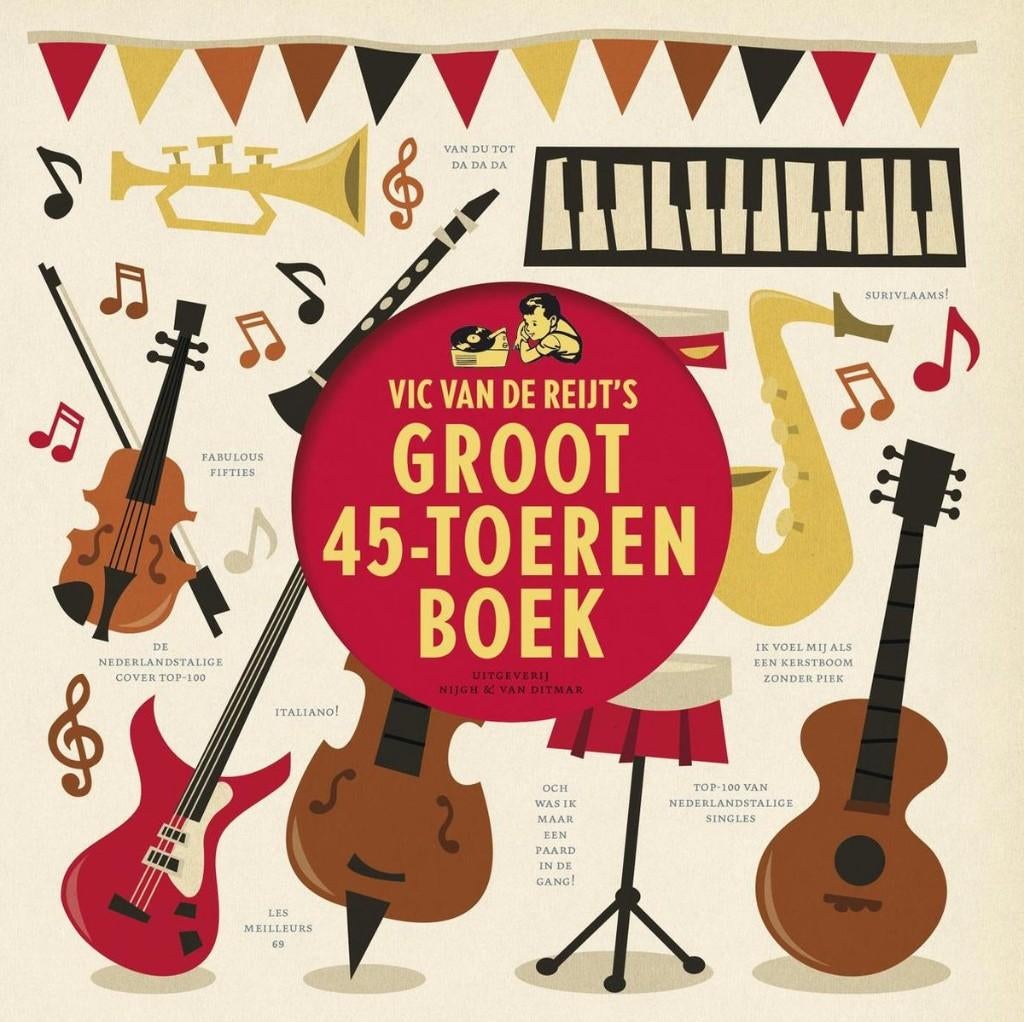 vic van de reijt - groot 45 toeren boek, Ophalen of Verzenden, Zo goed als nieuw, Algemeen, Vic van de Reijt