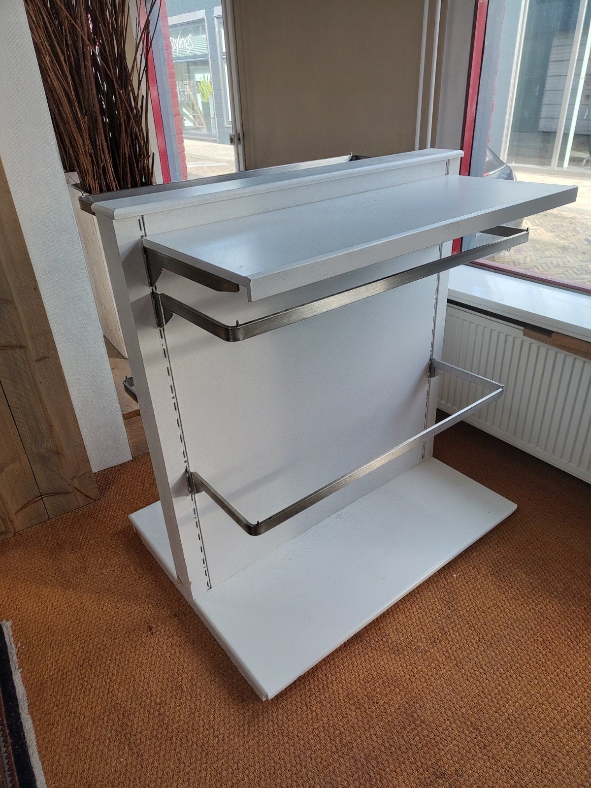 6 Kledingunits met schappen en RVS beugels, Ophalen