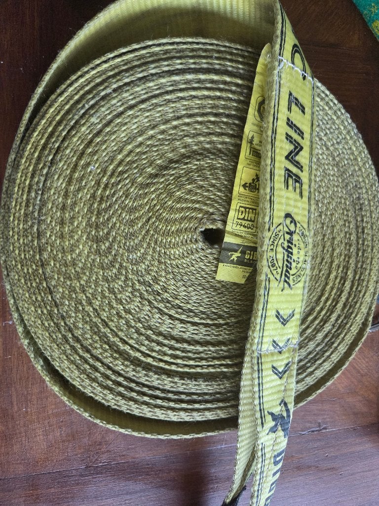 Gibbon Classic Line X13 Slackline Set + Boombescherming, Ophalen of Verzenden, Zo goed als nieuw, Klimsport-accessoire