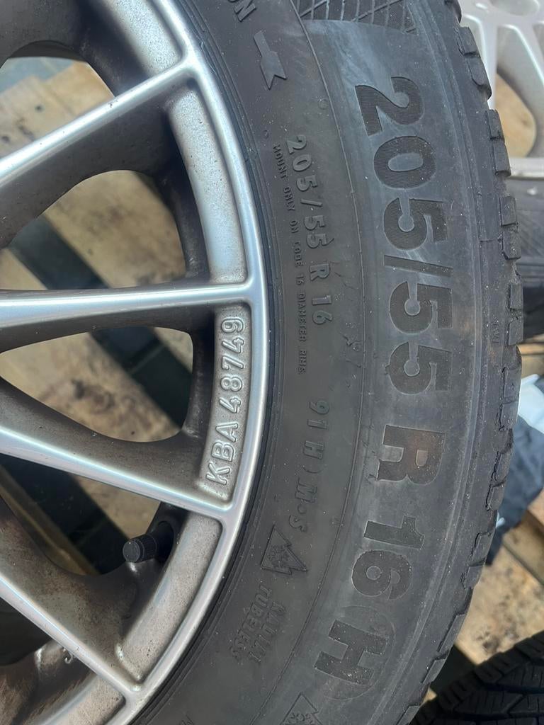 Velgen 16 205/55, Ophalen, Zo goed als nieuw