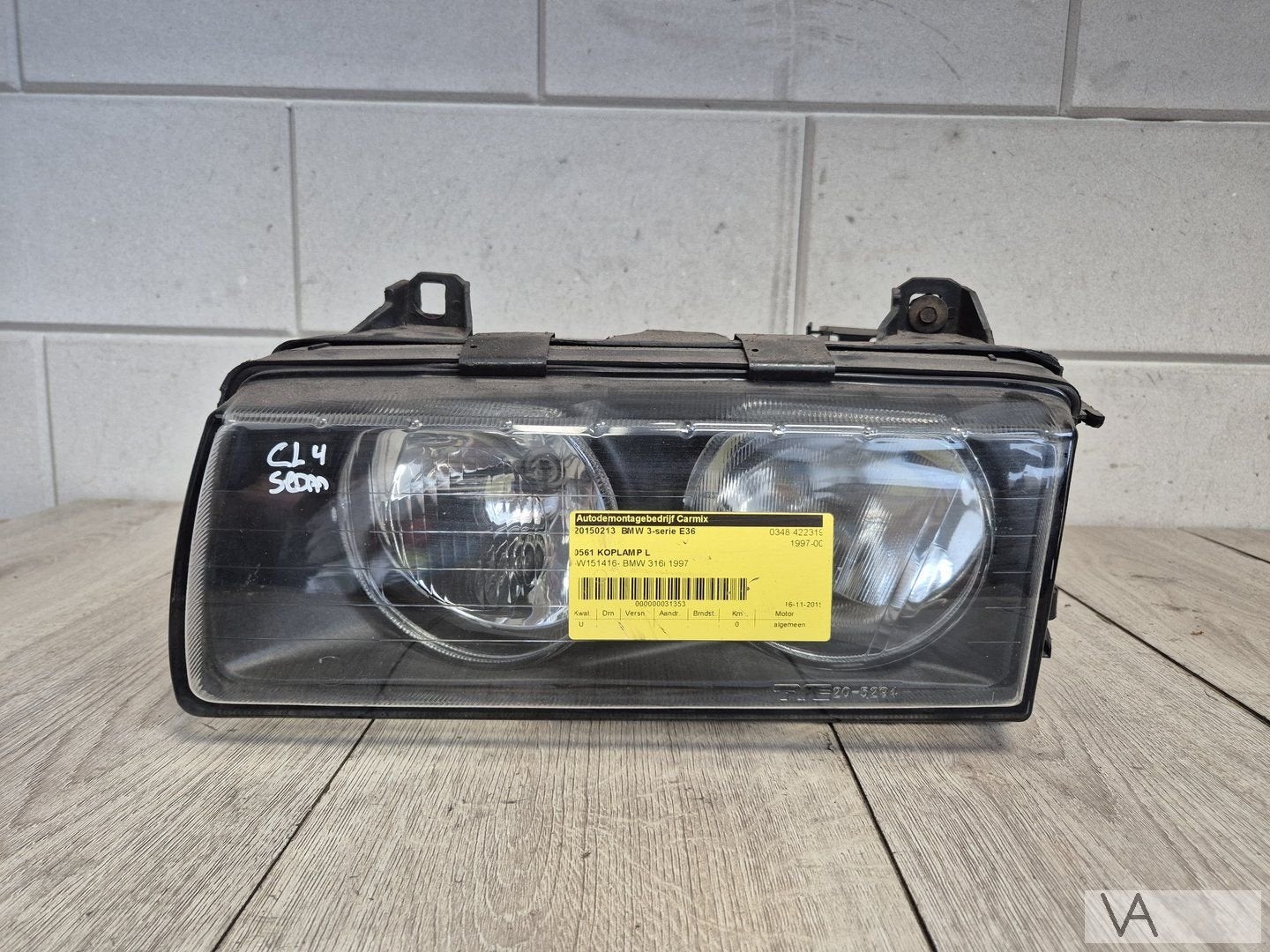 Koplamp links van BMW 3 serie E36 1990 -1998 nette staat €40, Gebruikt, -, -, Ophalen of Verzenden