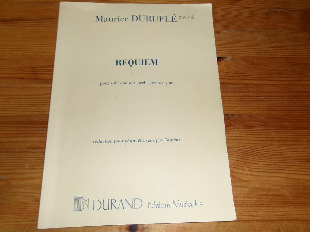 Durufle - requiem 7x, Muziek en Instrumenten, Klassiek, Ophalen of Verzenden, Artiest of Componist, Gebruikt