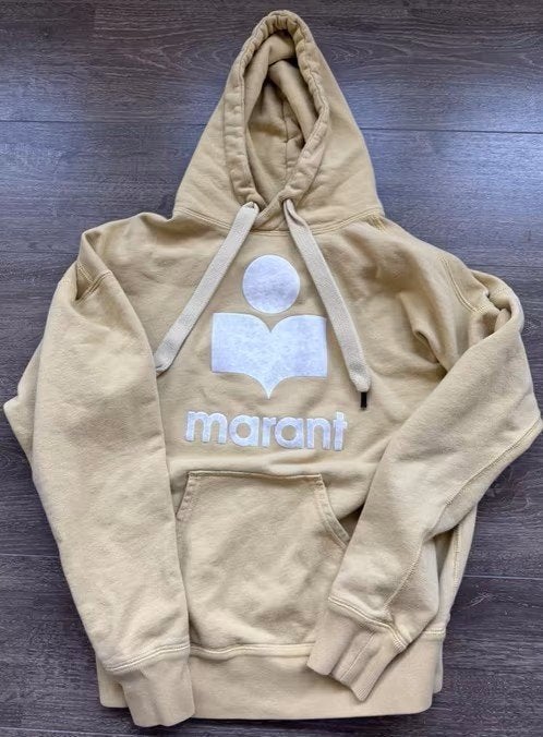 Isabel Marant Etoile Mansel oversized hoodie, Isabel Marant, Geel, Ophalen of Verzenden, Zo goed als nieuw