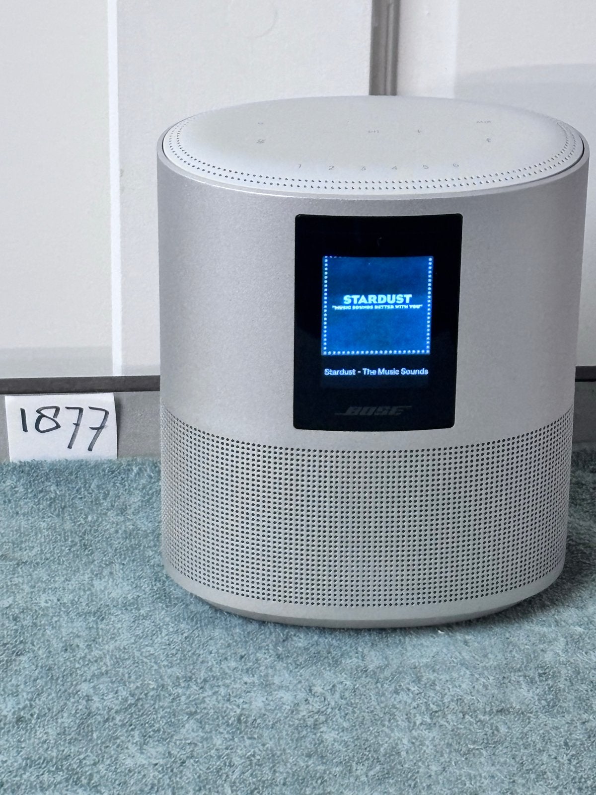 Bose Home Speaker 500 - Zilveren Smart Speaker, Slimme speaker, Gebruikt, Ophalen of Verzenden, Bose