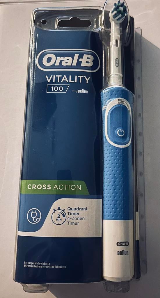 Oral-B, Braun, Vitality 100 Cross Action, Ophalen of Verzenden, Nieuw, Tandenborstel