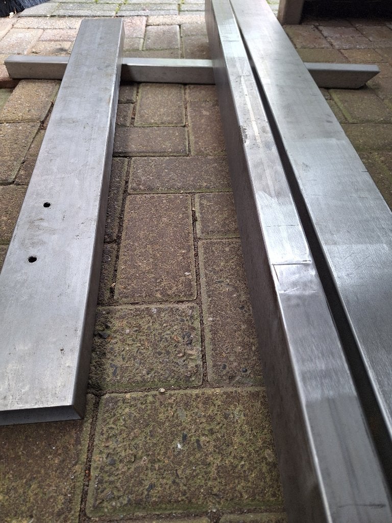 RVS KOKER. 100 X 40 X 2, Ophalen, 100 tot 250 mm, Gebruikt, Overige typen